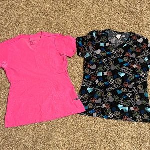 Hospital scrub tops